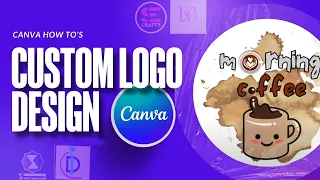 How to make stunning Logo Design in only 2 minutes | Canva free tutorial