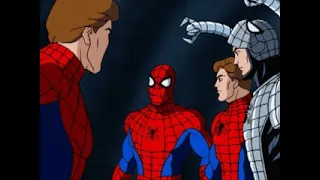 Spider-Man/Peter Parker meets Spider-Men from other realities |  Spider-Man (1994 ) | 60fps HD CLIP