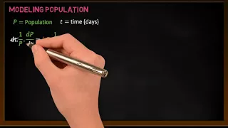 Modeling population with simple differential equation