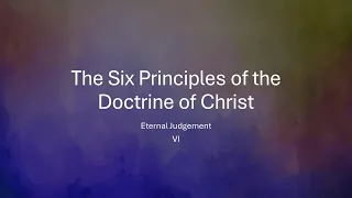 Eternal Judgement | Wednesday Night Bible Class | 5/29/2024