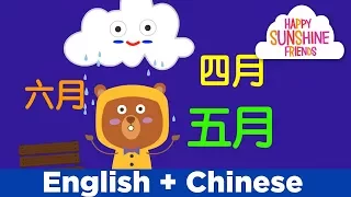How to say January in Chinese 月份 | Simple Chinese Language for all Ages 简单中文学习