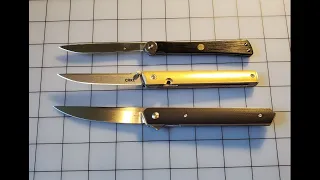 Executive Knives - Unboxing and Comparison