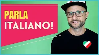 Italian Comprehension / Speaking Practice Exercise [Video in Italian]