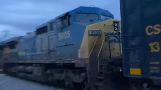CSX M316 with CW40-9 9005 millwood wv 1/12/23