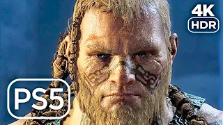 God of War 4 (PS5) Remastered | Kratos vs Sons of Thor Boss Fight [PS5™4K HDR] Gameplay