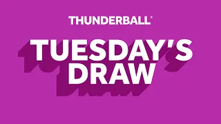 The National Lottery Thunderball draw results from Tuesday 28 May 2024