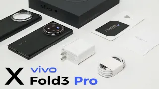 vivo X Fold3 Pro Unboxing: Stronger, But Lighter with a Better Look