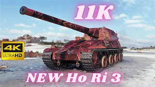NEW Ho Ri 3 - 11K Damage & Ho Ri 3 - 10K dmg 8 Kills World of Tanks Replays ,WOT tank games