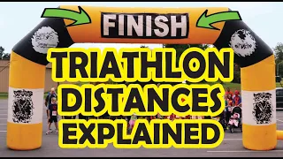What are the Distances of a Triathlon Race? Sprint Olympic Half & Full Ironman explained