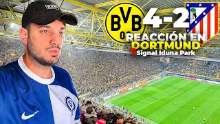 REACCIONANDO al BORUSSIA DORTMUND 4-2 ATLETI en EL SIGNAL IDUNA PARK