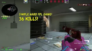 NAVI S1MPLE DESTROYS FPL ON MIRAGE WITH 36 KILLS!