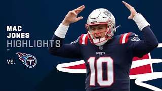 Mac Jones' Highlights from Week 12 | New England Patriots