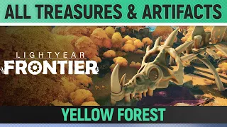 Lightyear Frontier - Yellow Forest - All Treasures & Artifacts (All Discoveries)