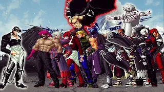 [KOF Mugen] Iori Yagami QS Vs 12 Bosses Team