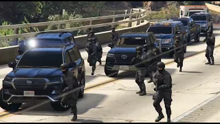 GTA 5   Attack on PM Modi   Top Security in Action