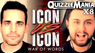 Chris Van Vliet And Sean Ross Sapp's WAR OF WORDS! (QuizzleMania X8 Compilation)