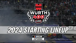 2024 WURTH 400 at DOVER | STARTING LINEUP