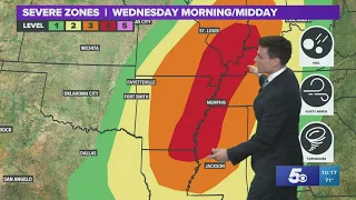 Strong storms to hit Arkansas Wednesday | Apr 12 Forecast