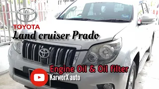Toyota Prado auto 3.0 turbo diesel- Engine Oil and Oil filter change