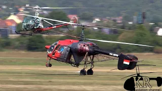 Two old ladies dancing - Kamov Ka-26 & Hiller UH-12