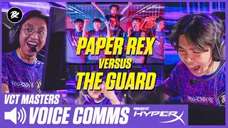 VCT Masters Reykjavik Paper Rex vs The Guard | HyperX Mic Check | #pprxteam #vct