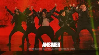 20230428 에이티즈 ATEEZ THE FELLOWSHIP : BREAK THE WALL ANCHOR IN SEOUL DAY 1 : ANSWER (ATINY 팬캠)