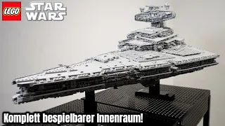 UCS Sternenzerstörer, aber mit komplettem Innenraum! | LEGO Star Wars MOC Review: über 15000 Teile!