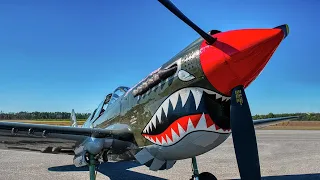 Big Old WW2 AIRCRAFT ENGINES Cold Straing Up and Sound