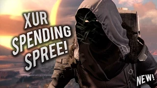 74 STRANGE COIN spending spree with xur in destiny