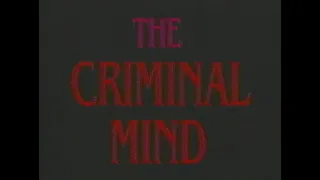 "The Criminal Mind" (1993) VHS Movie Trailer