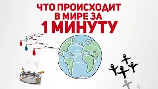 Что происходит в мире за одну минуту