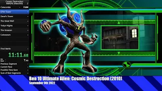 1:15:16 (Hard%) Xbox360 Ben10 Ultimate Alien Cosmic Destruction Speedrun