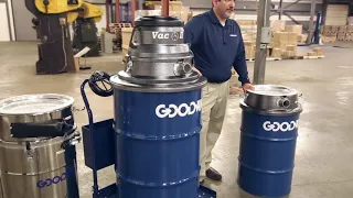 Goodway VAC 2 Wet Dry Industrial Vacuum