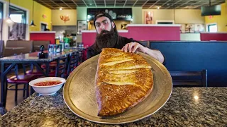 IN ALABAMA FOR TRE RAGAZZI'S COLOSSAL CALZONE CHALLENGE! | BeardMeatsFood