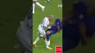 Zidane unforgettable final world cup moment. #world cup #football