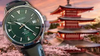 Seiko Alpinist SPB245J1 самый канонический "Альпинист"