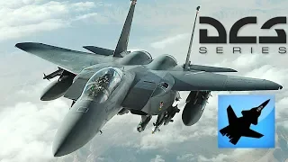 DCS F15 vs Su27 Dogfight + Tacview Debrief