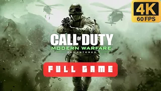Call of Duty Modern Warfare Remastered｜Full Game ｜4K