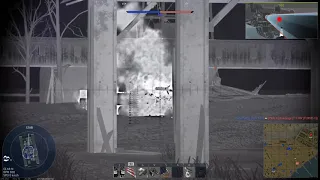 War Thunder: Strf 9040 BILL Using the thermal sight to knockout a tank with the Bofors L/70 40 mm