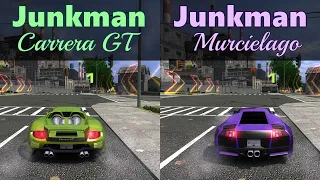 Carrera GT VS Murcielago Junkman Performance Drag Race in NFS MW