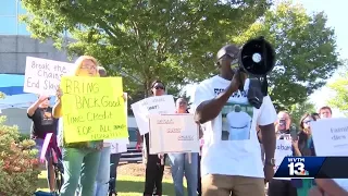 Protest over Alabama prison conditions