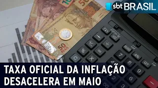 Taxa oficial da inflação desacelera em maio | SBT Brasil (07/06/23)