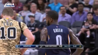 Memphis Grizzlies vs San Antonio Spurs   Full Game Highlights  March 23, 2017  2016 17 NBA Season