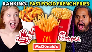 Ranking Fast Food French Fries | McDonald's, Popeyes, Arby's, Chick-fil-A, Shake Shack, Burger King