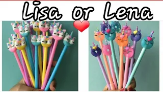 Lisa or Lena💟 |Back to School📚| |School Supplies|✏