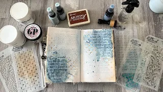 A few minutes of fun - with a book page background