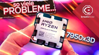 AMD Ryzen 9 7950x3D: SCHNELLSTE aktuelle GAMING CPU, aber...ich hatte viele Probleme beim Test!