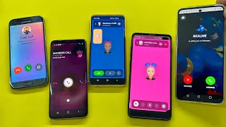 FAKE CALL / Snapchat / iMO / Zangi Samsung S7+S9+S10 and Realme C67 Incoming Outgoing Call