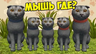 🙀Симулятор КОТА и КОШКИ🤪 Охота МЫШЬ Босс в СИМЕ cat sim