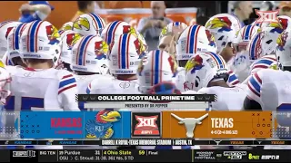 Kansas vs Texas Football Highlights